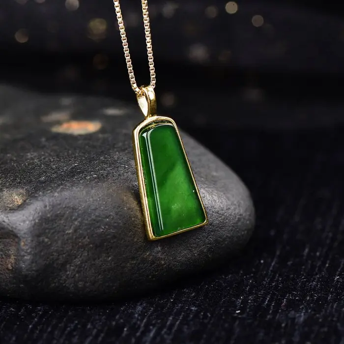 ALGT Certified - Highly Exclusive Natural Jadeite Pendant...