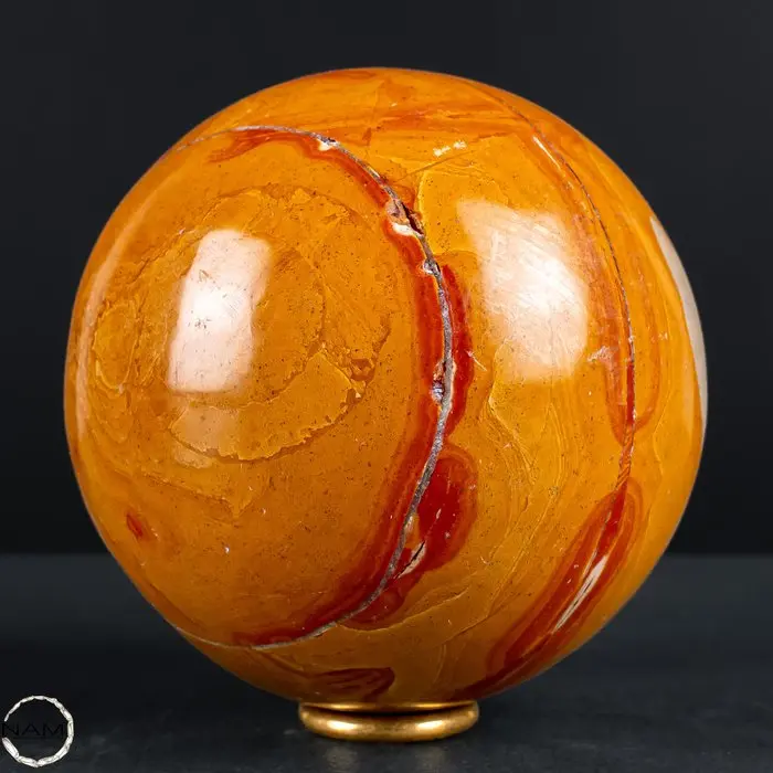 Rare Natural Red Jasper-Agate-Amethyst Sphere- 1253.41 g