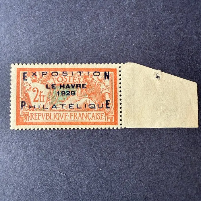 France - Yvert 257A "Exposition du Havre" mint ** without hinge. TB.