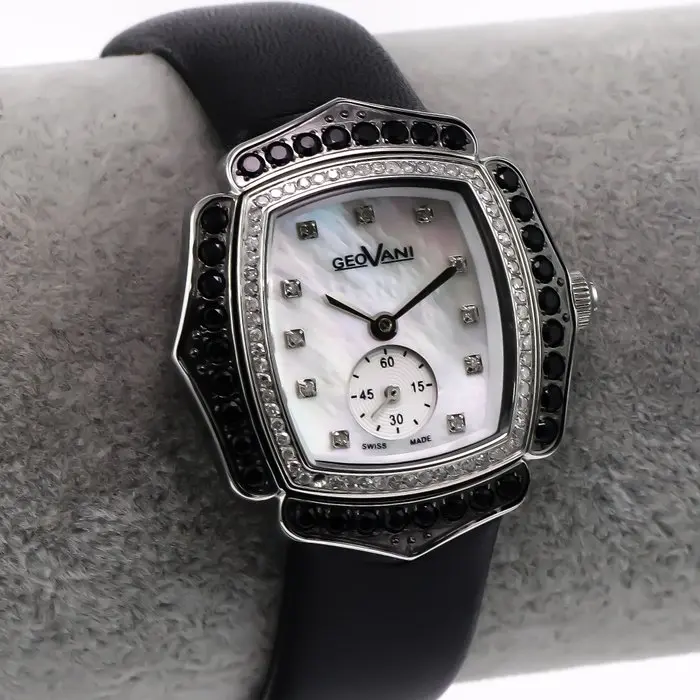 Geovani - Diamond Swiss Watch - GOL593-SL-D-7 - No...