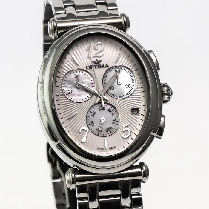 Optima - Swiss made chronograph - OSC337-SS-1 - No...
