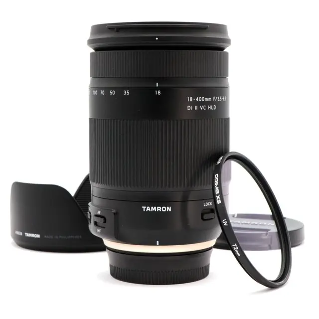 Tamron 18-400mm f/3.5-6.3 Di II VC HLD voor Nikon #HYPERZOOM | Zoomlens
