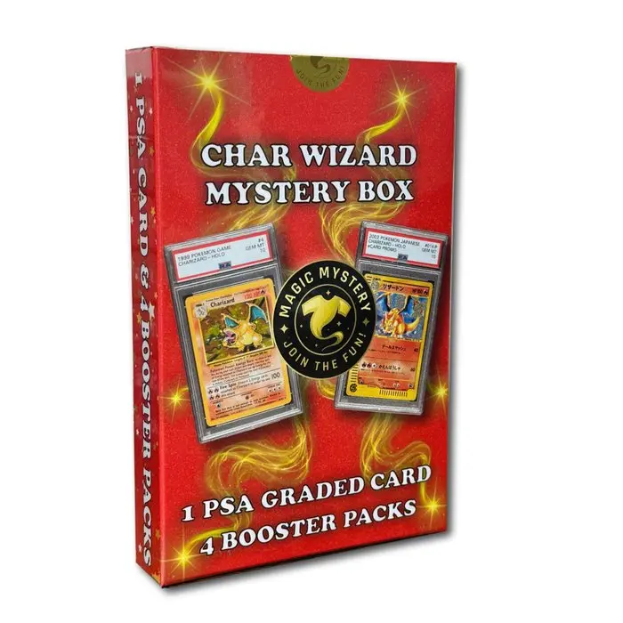 Pokémon Mystery box - Char Wizard - Magic Mystery Box - Pokémon