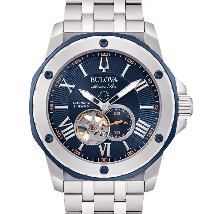 Bulova - " NO RESERVE PRICE" Marine Star Automatic...