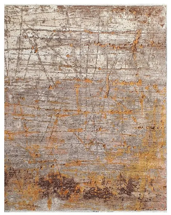 Designer silk rug - Rug - 309 cm - 244 cm