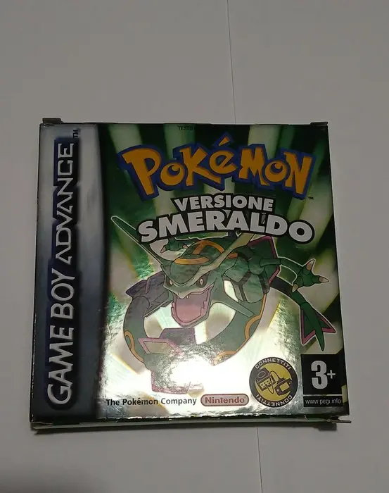 Nintendo - Gameboy Advance - Pokémon Versione Smeraldo...