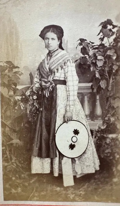 Degand - Nice - Francia - Carte de Visite. Fotografia antica dell’800