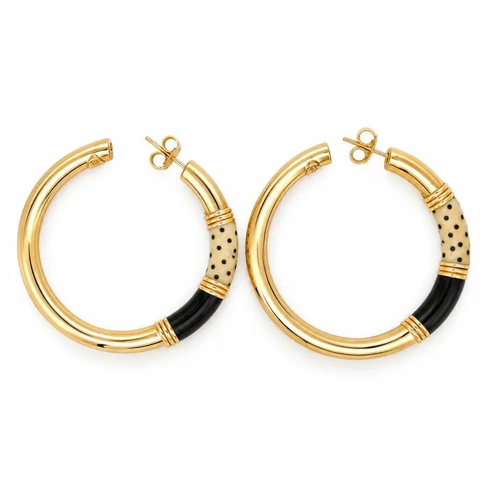 Earrings - 18 kt. Yellow gold - Made in Italy - AURITALIA