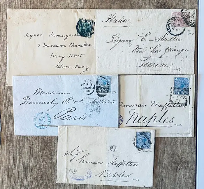 Great Britain 1867/1879 - Great Britain 1870–1890