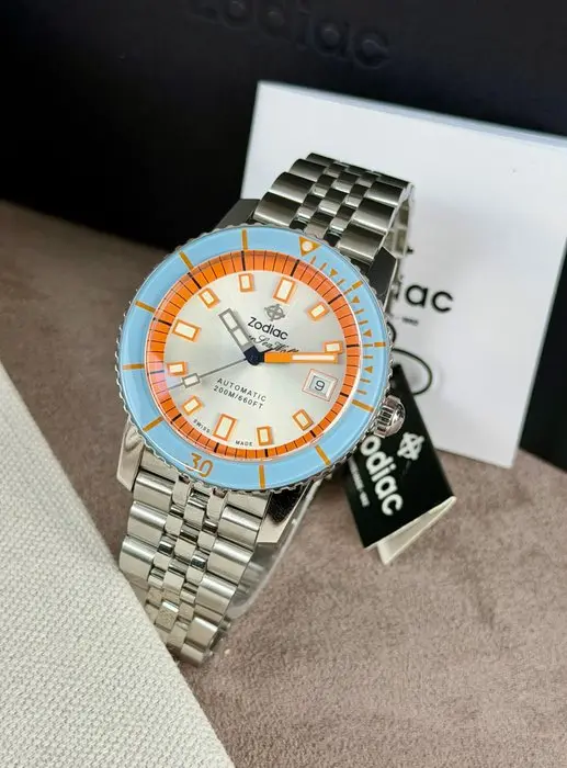 Zodiac - Super Sea Wolf Compression Diver Automatic Date...