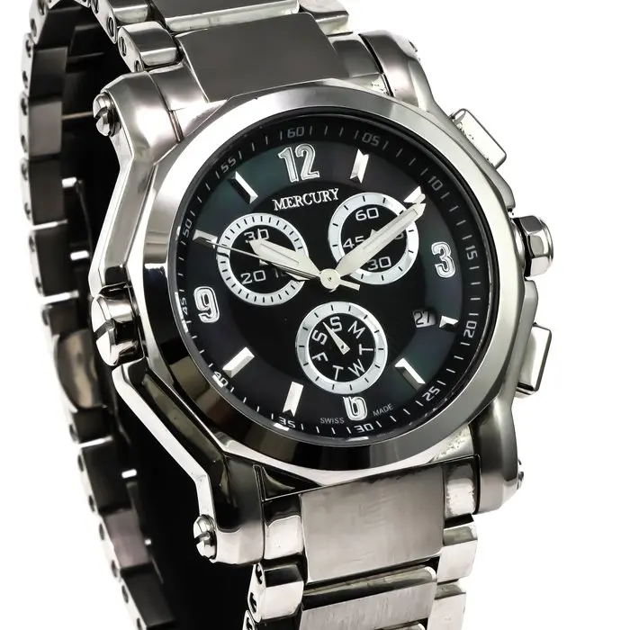 Mercury - Chronographe Swiss Made Watch - ME1075-SS-8...