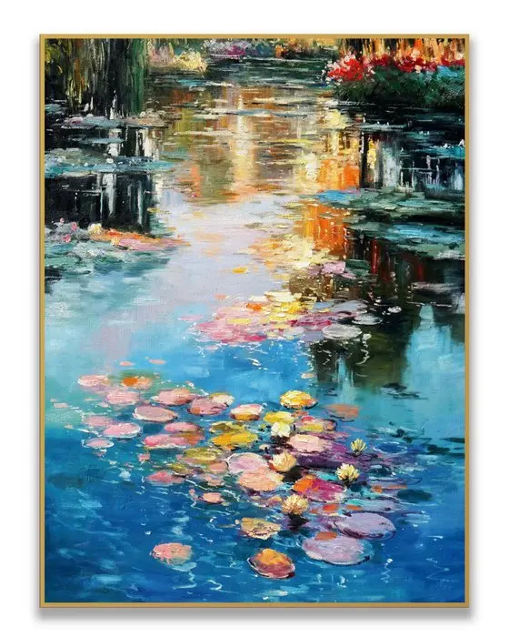 Stefano - Lily Pond at Golden Hour
