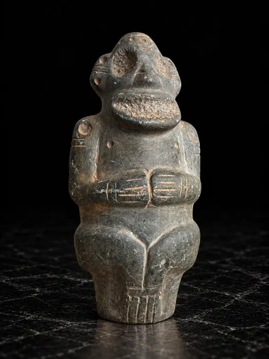 Taino Culture 10th to 15th Century AD Stone Land of Idol - 14.9 cm