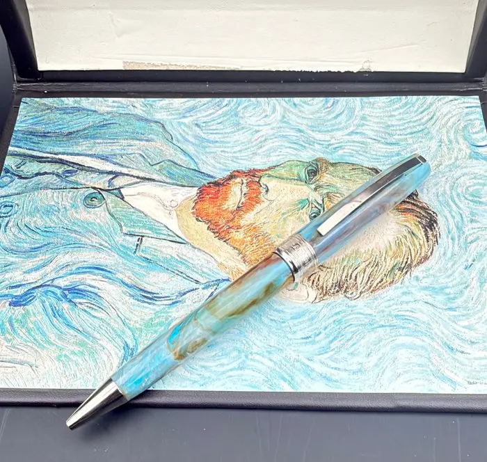 Visconti - Van Gogh Portrait Blue - Ballpoint pen
