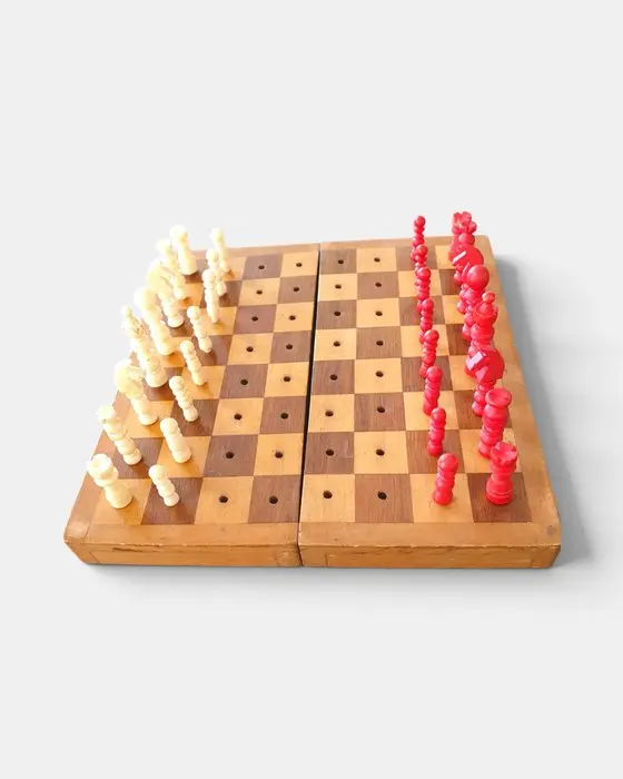 Chess set - Bone