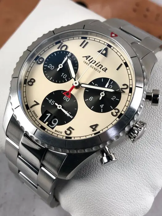 Alpina - Startimer Pilot Chronograph - No reserve price - AL-372WB4S26B - Men -