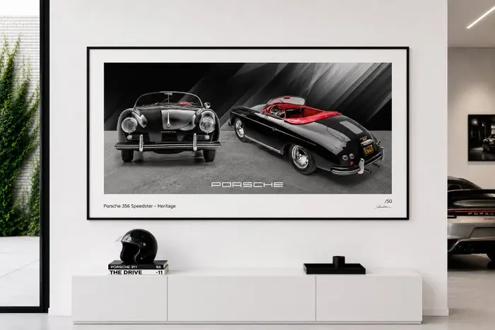 Print - Porsche - Porsche 356 Speedster – Poster XXL...