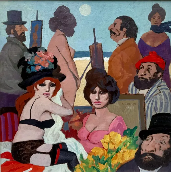 Fausto Maria Liberatore (1922-2004) - Senza titolo