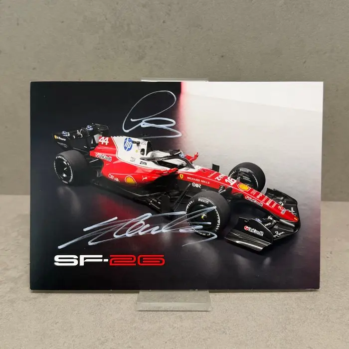 Ferrari - SF-26 Ferrari official fancard QR code edition...