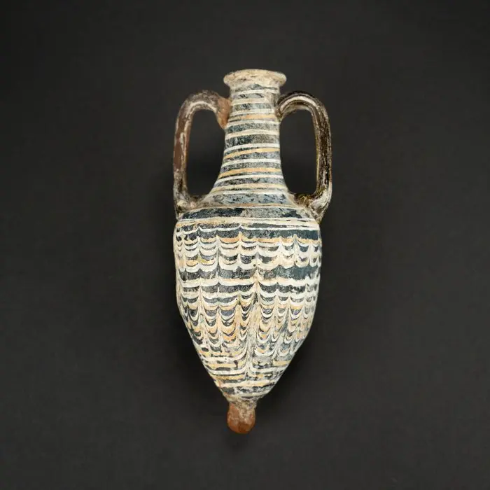Ancient Egyptian Amphoriskos - 12.5 cm