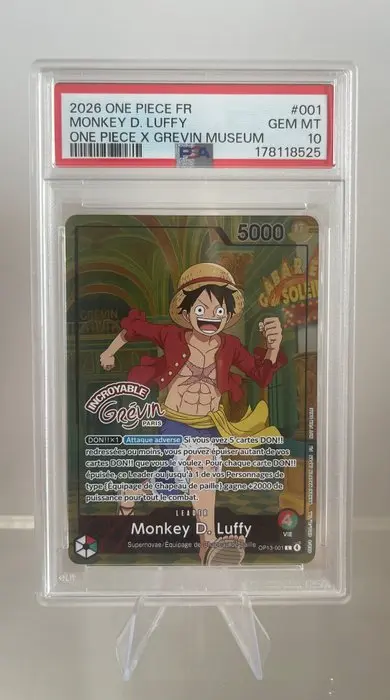 Bandai - 1 Graded card - One Piece TCG