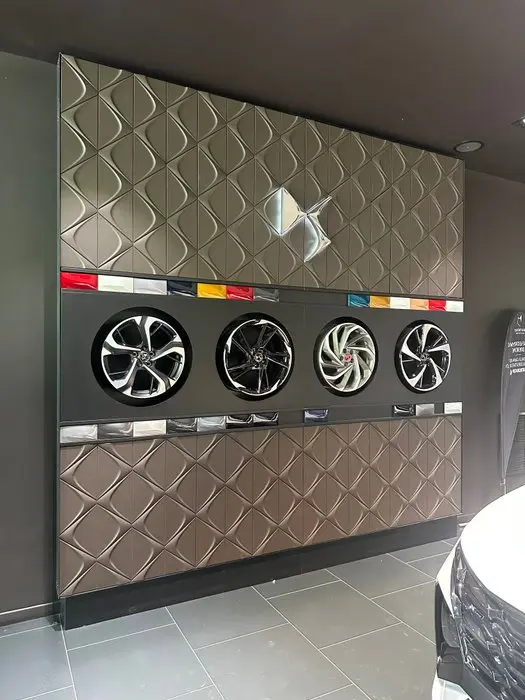 Parete esposizione - ds automobiles - 2019