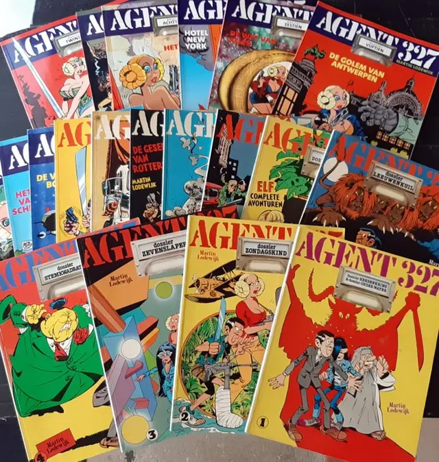 Agent 327 1 t/m 20 - Complete reeks SC - 20 Album - First...