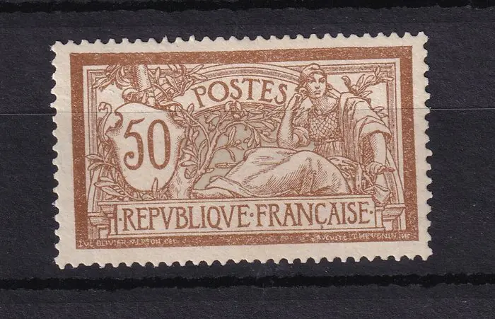 France 1900 - without a hinge, priced at €600, Merson, - Yvert n°120