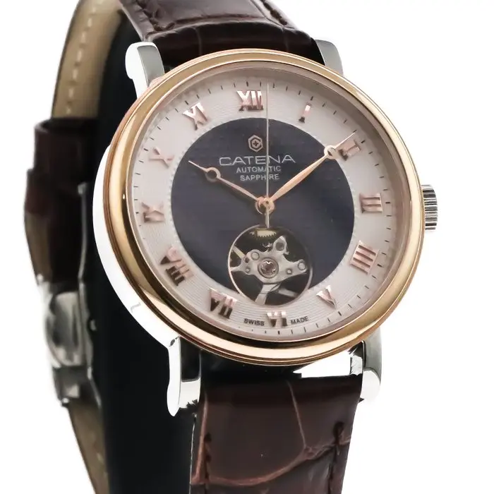 Catena - Automatic Swiss Made Watch Open Heart...
