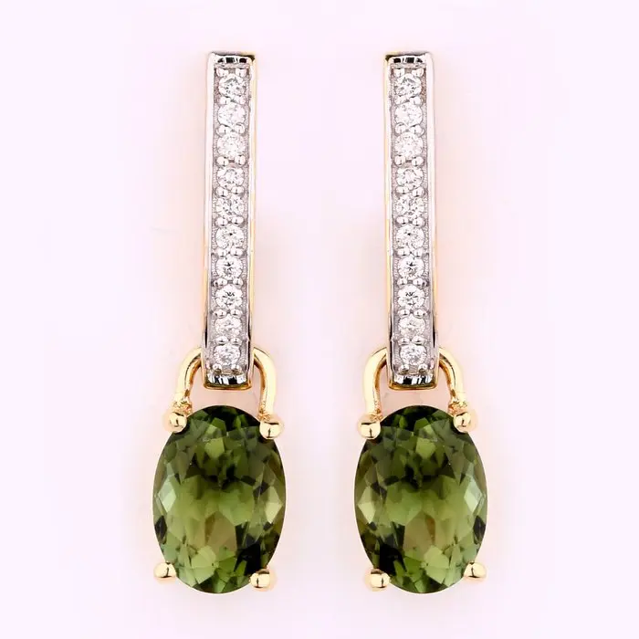 No reserve price - Earrings - 14 kt