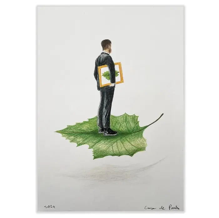 Coco de Paris - Flying on a leaf