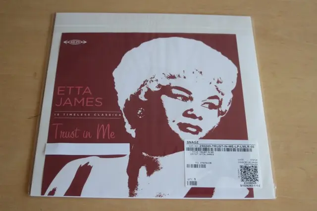 Etta James - Trust In Me - LP album (stand-alone item) - Test pressing - 2025