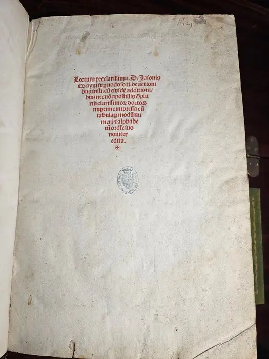 Giasone del Maino; Giovanni Crispo de’ Monti - Post...