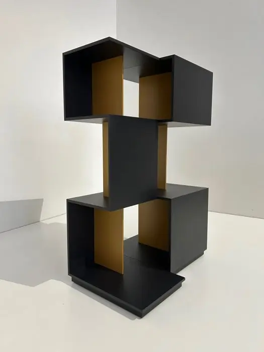MDF Italia - Victor Vasilev - Bookcase - Qubit - "NUOVA" matte-lacquered MDF