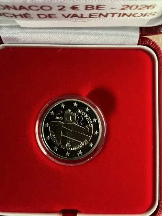 Monaco. 2 Euro 2026 "Duche de Valentinois" Proof