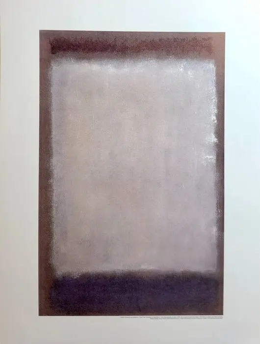 Mark Rothko (after) - Lavender and Mulberry - 2000s