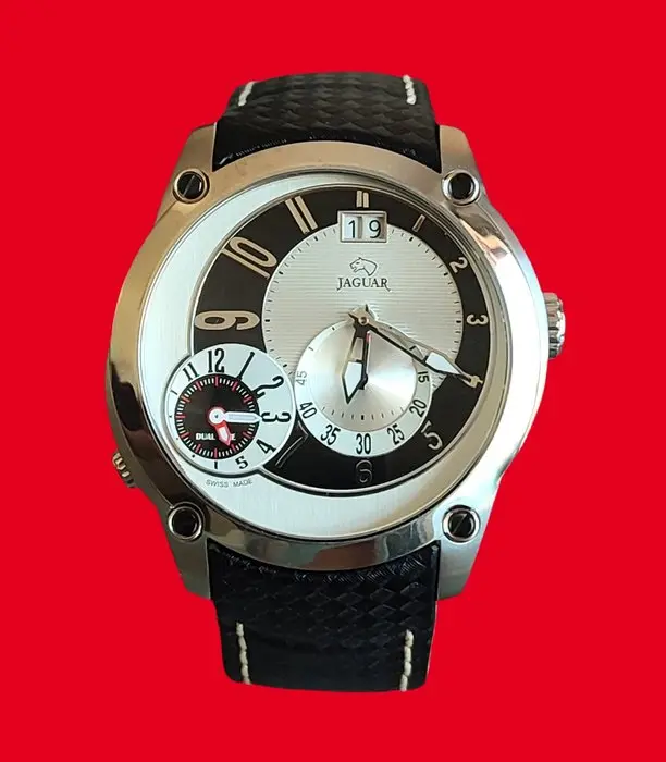 Jaguar Dual Time - Montre chronographe