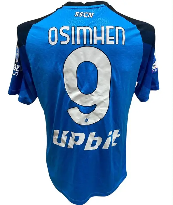Napoli - Italian Football League - Victor osimhen - 2023 - Football shirt