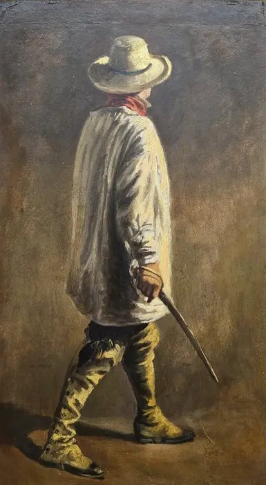 French School (c.1895) - NO RESERVE - La blouse blanche