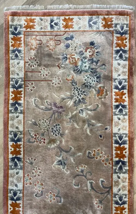 China Silk - Cleaned - Carpet - 246 cm - 79 cm