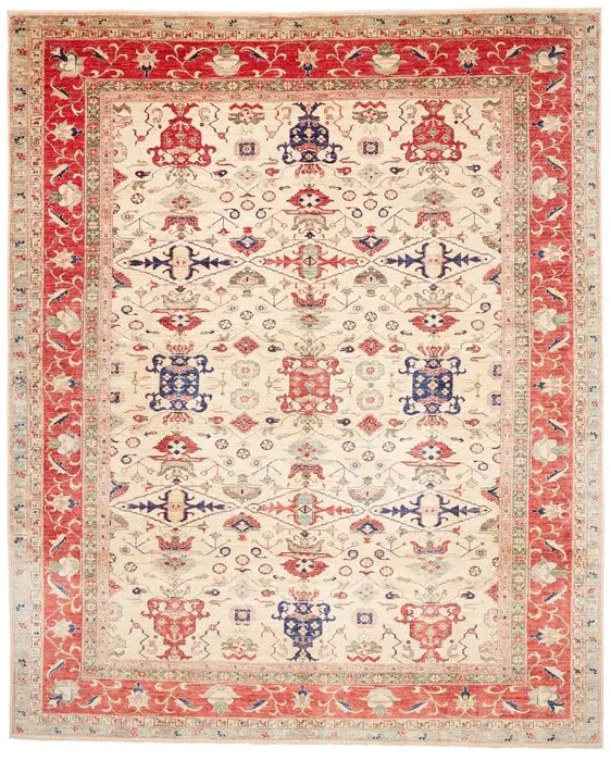 Kazak Fine - Rug - 375 cm - 308 cm - Handmade - unused -New