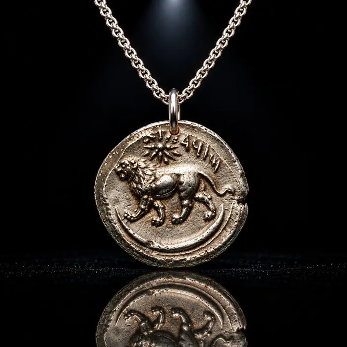Replica of an Ancient Greek — Hellenistic style Silver...