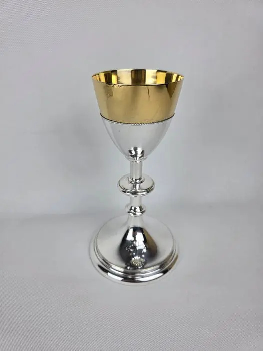 Chalice - Silver, Brass - 1938 with Dedica