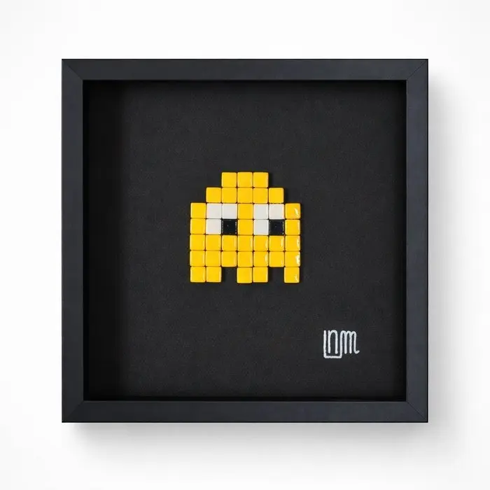 nLm - Pac-Man Yellow (Ghost) - Mosaic