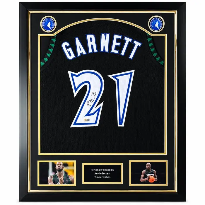 Minnesota Timberwolves - NBA - Kevin Garnett Signed...