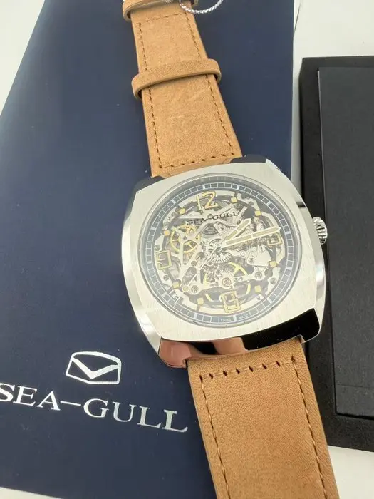 SEA-GULL - Skeleton Automatic Watch Sapphire - No reserve price - Men - 2025+