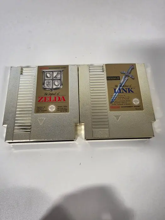 Nintendo - Nes - Zelda I & Zelda II the Adventure of Link...