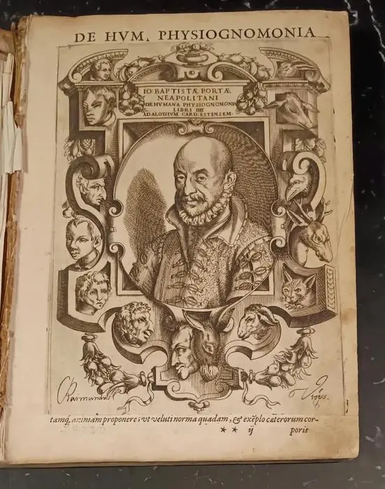 Giovanni Battista Della Porta - De Humana Physiognomonia - 1586