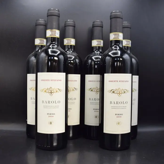 2018 Oreste Stefano, "Perno" - Barolo - 6 Bottles (0.75L)
