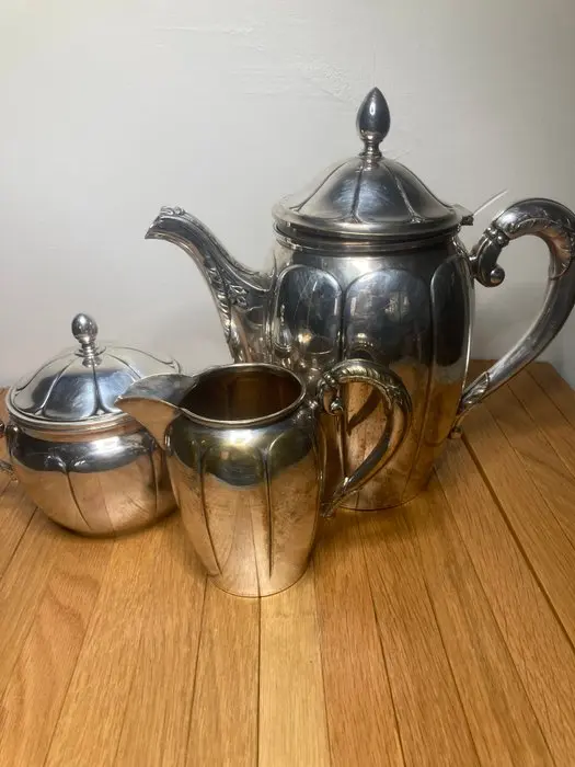 Wilhelm Wolff - Coffee service - Metal, Silverplated - Wilhelm Wolff
